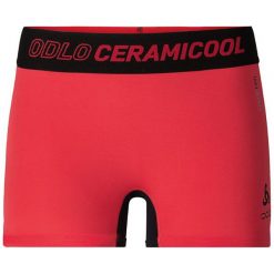 Majtki damskie: Odlo Bokserki damskie Ceramicool Panty czerwone r. XS
