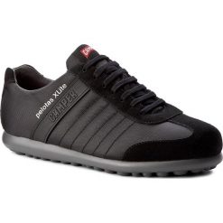 Półbuty CAMPER - Pelotas Xl 18302-041 Black. Czarne półbuty męskie Camper, na co dzień, bez wzorów, ze skóry, eleganckie, bez zapięcia. W wyprzedaży za 329,00 zł.