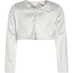 Kurtki dziewczęce: Gebriel Juno by Junona WITH FLOWERS APPLIQUE Żakiet white