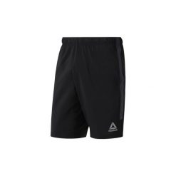 Szorty i Bermudy Reebok Sport Spodenki Woven. Czarne bermudy męskie Reebok Sport, sportowe. Za 139,00 zł.