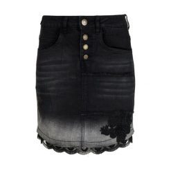 Desigual Spódnica Damska Blanche 28 Czarny. Czarne spódniczki damskie Desigual, bez wzorów. W wyprzedaży za 302,00 zł.
