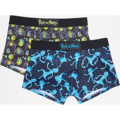 2 pack bokserek rick and morty - Czarny. Czarne bokserki męskie Cropp. Za 59,99 zł.