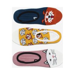 Vans Best Bud Canoodles 3-pack Skarpetki Wielokolorowy. Skarpetki damskie Vans, bez wzorów, z elastanu. Za 59,95 zł.