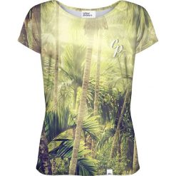 Colour Pleasure Koszulka damska CP-034 272 zielona r. M/L. Zielone bluzki damskie marki Colour pleasure, l. Za 70,35 zł.