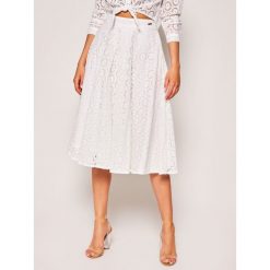 Spódnica midi Guess JENNIFER LOPEZ Noemi W0GD29 WCTZ0. Białe spódniczki damskie Guess, xs, z aplikacjami, midi. W wyprzedaży za 419,00 zł.