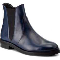 Buty zimowe damskie: Sztyblety BALDOWSKI – W00202-DIAN-001 Niebieska Przecierka