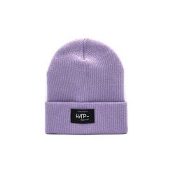 Czapka Beanie Apparel Lavender. Fioletowe czapki męskie Harp Team, bez wzorów, z dzianiny. Za 59,00 zł.