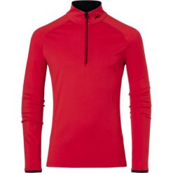KJUS Polar męski Feel Half-Zip scarlet. Czerwone bluzy męskie Kjus, m, bez wzorów, z polaru, bez kołnierzyka, bez rękawów, bez kaptura. Za 344,00 zł.