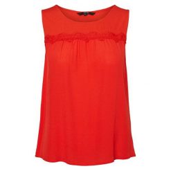 Vero Moda Damska bluzka Alex is SL Top Wvn Fiery Red (rozmiar M). Czerwone bluzki damskie Vero Moda, m, bez wzorów, bez kołnierzyka, bez rękawów. W wyprzedaży za 58,00 zł.