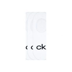 Calvin Klein 3-pack Skarpetki Biały. Białe skarpetki męskie Calvin Klein, bez wzorów, z elastanu. Za 87,95 zł.