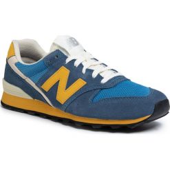 Sneakersy NEW BALANCE - WL996SVA Niebieski. Niebieskie półbuty damskie New Balance, ze skóry. Za 349,00 zł.