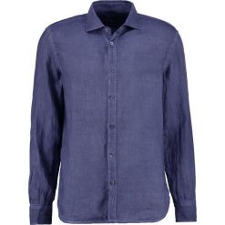 Koszule męskie na spinki: 120% Lino SLIM FIT Koszula dark blue