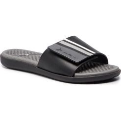 Klapki RIDER - Pool Lem 82569 Black/Grey 22534. Czarne klapki damskie Rider, bez wzorów, z tworzywa sztucznego, bez obcasa. W wyprzedaży za 109,00 zł.