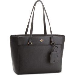 Torebka TORY BURCH - 48380 Black/Royal Navy 018. Czarne torebki klasyczne damskie Tory Burch, bez wzorów, ze skóry, eleganckie, bez dodatków. Za 1249,00 zł.