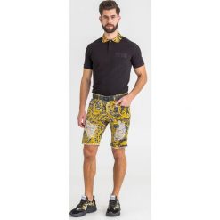 PASEK emporio armani. Czarne paski męskie Emporio Armani, w paski, ze skóry. Za 449,00 zł.