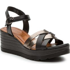 Sandały LASOCKI - 2148-04 Black. Czarne klapki damskie Lasocki, bez wzorów, ze skóry, bez obcasa, na obcasie. Za 149,99 zł.