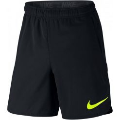 Nike Spodenki Treningowe M Nk Flx Short Vent Max S. Czarne spodenki sportowe męskie marki Nike, s, z materiału, sportowe, dri-fit (nike). W wyprzedaży za 169,00 zł.