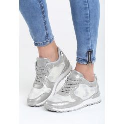 Srebrne Sneakersy Bring Me Down. Szare buty sportowe damskie marki Born2be. Za 69,99 zł.
