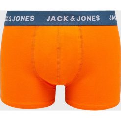 Jack & Jones - Bokserki (3 pack). Czarne bokserki męskie Jack & Jones, bez wzorów, z elastanu. W wyprzedaży za 69,90 zł.