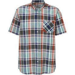 Cellbes Koszula zielony rdzawy w kratkę male zielony/brązowy/pomarańczowy 6XL. Pomarańczowe koszule męskie Cellbes, xl, w kratkę, bez kołnierzyka, z krótkim rękawem. Za 109,00 zł.