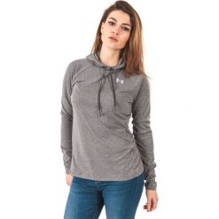 Bluzy sportowe damskie: Under Armour Bluza damska Tech LS Hood 2.0 – Solid szara r. M (1311502-019 )