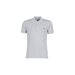 Koszulki polo z krótkim rękawem Lacoste PH4012 SLIM. Szare koszulki męskie Lacoste, s, bez wzorów, z krótkim rękawem. Za 429,00 zł.