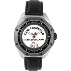 Karl Lagerfeld - Zegarek 5552760. Czarne zegarki męskie KARL LAGERFELD, ze stali. W wyprzedaży za 399,90 zł.