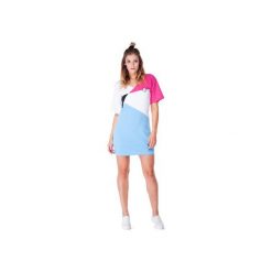 Virgo Dress (Pastel). Niebieskie sukienki damskie marki OKUAKU, xl, bez wzorów, z bawełny, bez kołnierzyka, bez rękawów, midi. Za 199,00 zł.