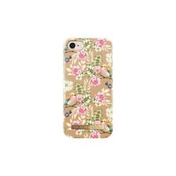 IDeal Fashion Case - etui ochronne do iPhone 6s/7/8 (champagne birds). Pomarańczowe etui damskie marki iDeal of Sweden, z zamszu. Za 129,00 zł.