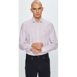 Tommy Hilfiger Tailored - Koszula. Niebieskie koszule męskie Tommy Hilfiger Tailored, s, w paski, z bawełny, klasyczne, z klasycznym kołnierzykiem, z długim rękawem. W wyprzedaży za 239,90 zł.