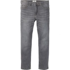 Dżinsy Regular Fit Straight bonprix jasnoszary. Szare jeansy męskie bonprix, m, bez wzorów, z jeansu. Za 79,99 zł.