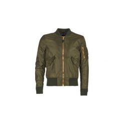 Kurtki krótkie Schott BOMBER BY SCHOTT. Zielone kurtki męskie Schott, s, bez wzorów, krótkie, bez kaptura. Za 552,30 zł.