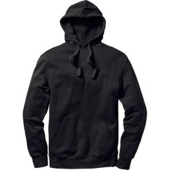 Bluza z kapturem Regular Fit bonprix czarny. Czarne bejsbolówki męskie bonprix, l, z kapturem. Za 74,99 zł.