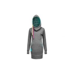 Freestyle long. Fioletowe bluzy damskie marki Evokaii, m, z aplikacjami, z długim rękawem, długie. Za 209,00 zł.