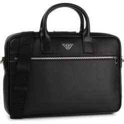 Torba na laptopa EMPORIO ARMANI - Y4P119 YLA0E 81072 Black. Czarne torby męskie skórzane Emporio Armani, bez wzorów, ze skóry ekologicznej. W wyprzedaży za 729,00 zł.