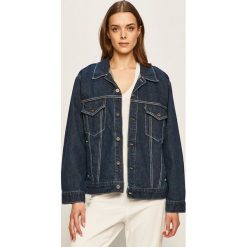 Levi's Made & Crafted - Kurtka jeansowa. Niebieskie kurtki damskie Levi's® Made & Crafted, s, z haftami, z bawełny, krótkie. Za 799,90 zł.