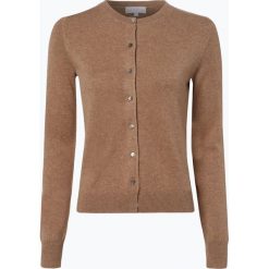 Marie Lund - Kardigan damski z czystego kaszmiru, beżowy. Brązowe kardigany damskie marki Marie Lund, xxl, z kaszmiru. Za 299,95 zł.