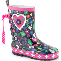 Kalosze. Szare kalosze dziewczęce marki SHOES 4. Za 59,90 zł.