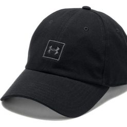 Under Armour Czapka męska Washed Cotton Cap Black (1327158001). Czarne czapki z daszkiem męskie marki Under Armour. Za 79,18 zł.