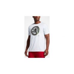 Koszulki sportowe męskie: Nike Koszulka Jordan Men`s Pure Money Bank Note T-Shirt biała r. S