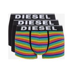 Diesel 3-pack Bokserki Czarny Wielokolorowy. Czarne bokserki męskie Diesel, w paski, z elastanu. Za 206,95 zł.