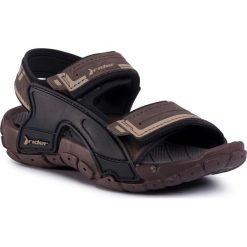 Sandały RIDER - Tender XI KIds 82817 Brown/Brown 20973. Pomarańczowe sandały chłopięce Rider, z tworzywa sztucznego, bez zapięcia. Za 129,00 zł.