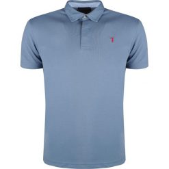 Trussardi Koszulka Polo. Koszulki męskie Trussardi, bez wzorów, z bawełny, polo, bez rękawów. Za 169,00 zł.