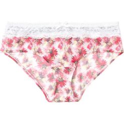 Figi "hipster" bonprix z nadrukiem. Szare majtki damskie bonprix, z nadrukiem, z bawełny. Za 29,99 zł.