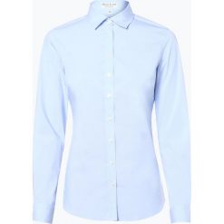 Marie Lund - Bluzka damska, niebieski. Niebieskie bluzki damskie Marie Lund, bez wzorów, klasyczne, z klasycznym kołnierzykiem, bez rękawów. Za 119,95 zł.