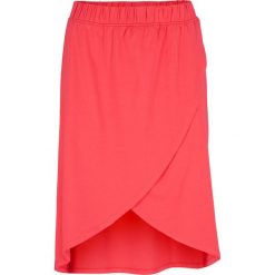 Spódnica z dżerseju bonprix koralowy. Czerwone spódniczki damskie bonprix, bez wzorów, z dżerseju. Za 27,99 zł.