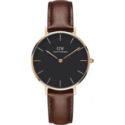 Zegarek Daniel Wellington Zegarek damski Daniel Wellington DW00100169. Brązowe zegarki damskie marki Daniel Wellington. Za 429,74 zł.