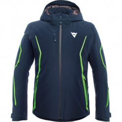Kurtka narciarska w kolorze granatowo-limonkowym. Niebieskie kurtki męskie marki Dainese, s. W wyprzedaży za 1435,95 zł.