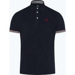 La Martina - Męska koszulka polo, niebieski. Niebieskie koszulki polo męskie marki La Martina, m, z bawełny. Za 349,95 zł.