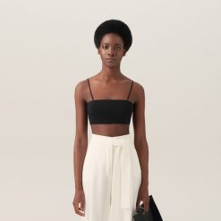 Biustonosze: Stanik typu bandeau redesign – Czarny